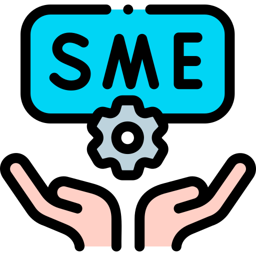 Support for Startups, SMEs, and Individuals icon